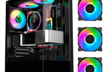 GABINETE GAMER PRETO GB1792 HAYOM - Imagem 1