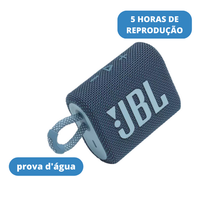 SPEAKER JBL GO3 MINI BLUETOOTH AZUL #