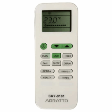 CONTROLE AR COND. AGRATTO ECO SKY-9101