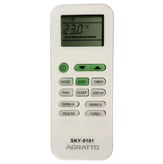 CONTROLE AR COND. AGRATTO ECO SKY-9101