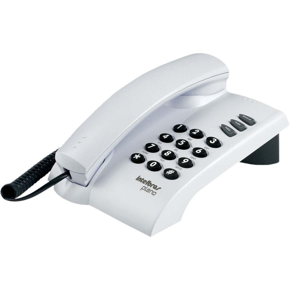 TELEFONE COM FIO PLENO CINZA ARTICO INTELBRAS