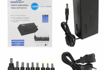 FONTE NOT UNIVERSAL D-RR100 GRASEP 120W 12V-24V 9 CONECTORES - Imagem 1