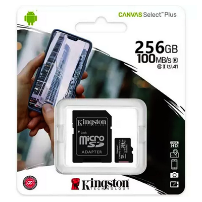 CARTAO MEMORIA 256GB KINGSTON SDCS2/256GB #