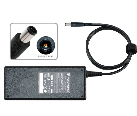 FONTE NOT HP 18.5V 90W 4.9A 7.4×5.0MM MM071 MAIS MANIA #