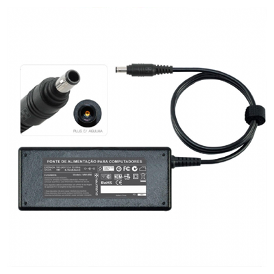 FONTE NOT SAMSUNG 19V 90W 4.74A 5.5×3.0MM MM856 MAIS MANIA #