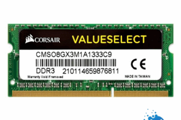 MEMORIA NOT DDR3 8GB 1333MHZ CORSAIR CMSO8GX3M1A1333C9 # - Imagem 1