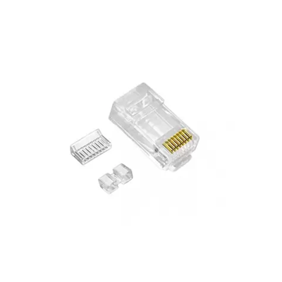 (UNIDADE) CONECTOR MACHO CAT.6 P/ CABO SOLIDO FURUKAWA #