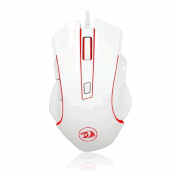 MOUSE GAMER NOTHOSAUR BRANCO M606W REDRAGON