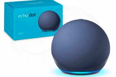 SPEAKER AMAZON ECHO DOT 4ª GER ALEXA/BT AZUL # - Imagem 1