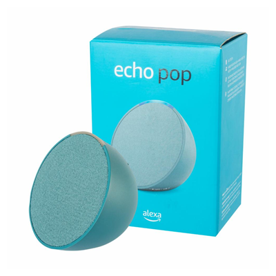 SPEAKER AMAZON ECHO POP ALEXA/BT AZUL/BLUE C2H4R9 #