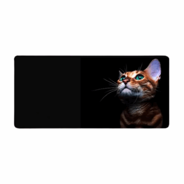 MOUSE PAD GAMER GRANDE (50-GATO) 700x350x3mm MP-7035C EXBOM
