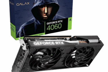PLACA VIDEO NV RTX4060 8GB GDDR6 128BITS 1-CLICK OC 2X GALAX 46NSL8MD8LOC - Imagem 1