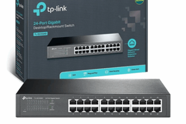 HUB SWITCH 24 PORTAS TP-LINK TL-SG1024D RACKMOUNT 10/100/1000MBPS GIGABIT # - Imagem 1