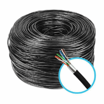 (METRO) CABO PAR TRANC ALARME 4 PARES 26AWG 0.41MM PTO SE326 MULTILASER GIGA #