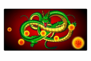 MOUSE PAD GAMER GRANDE (33-DRAGÃO DAS ESFERAS) 700x350x3mm MP-7035C EXBOM - Imagem 1