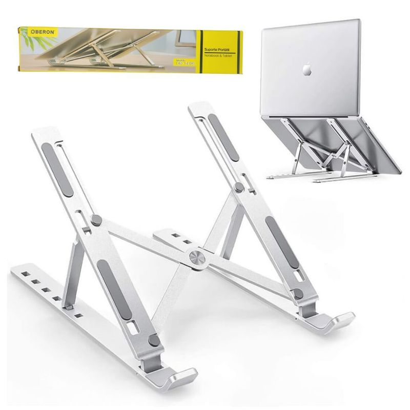 SUPORTE DE MESA PARA NOTEBOOK,  AJUSTAVEL OR-SP