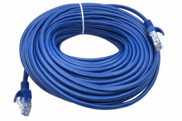 CABO REDE CAT5.E 30M RJ45 LE-307 LELONG IT-BLUE AZUL# - Imagem 1