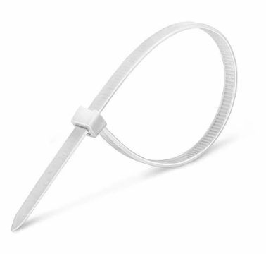 ABRACADEIRA NYLON 2.5X100MM BRANCA ABCD0001 STORM TECH PACOTE C/100 PCS