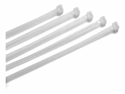 ABRACADEIRA NYLON 2.5X250MM BRANCA ABCD0035 STORM TECH PACOTE C/100 PCS