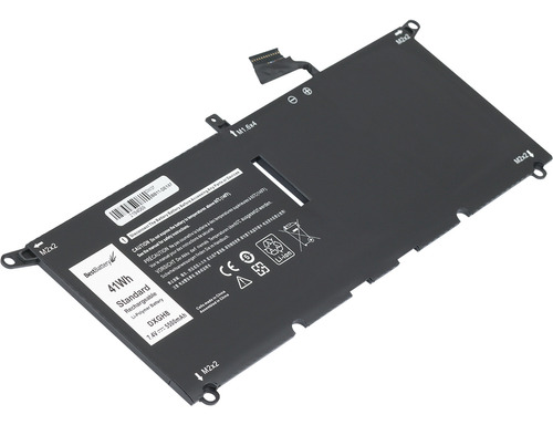 BATERIA BRINGIT COMPATíVEL COM DELL XPS13 9370 9380 P82G DXGH8 – POLíMERO – BLAC