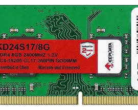 MEMORIA NOT DDR4 8GB 2400MHZ KEEPDATA KD24S17/8G #