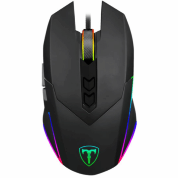 MOUSE GAMER LIEUTENANT PRETO RGB T-TGM301