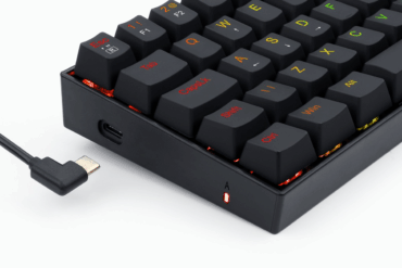 TECLADO MECANICO GAMER DRAGONBORN RGB PRETO SWITCH AZUL ABNT K630RGB - Imagem 2