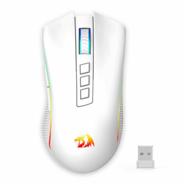 MOUSE GAMER COBRA PRO BRANCO M711W-PRO