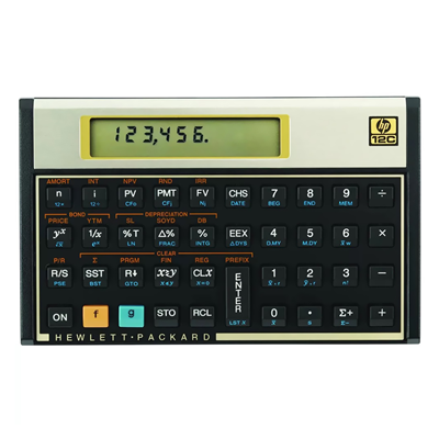 CALCULADORA FINANCEIRA HP 12C GOLD PORTUGUES/ESPANHOL #