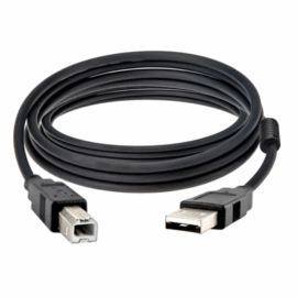 CABO USB 2.0 P/ IMPRESSORA 5M AM+BM COD 3206 EXBOM