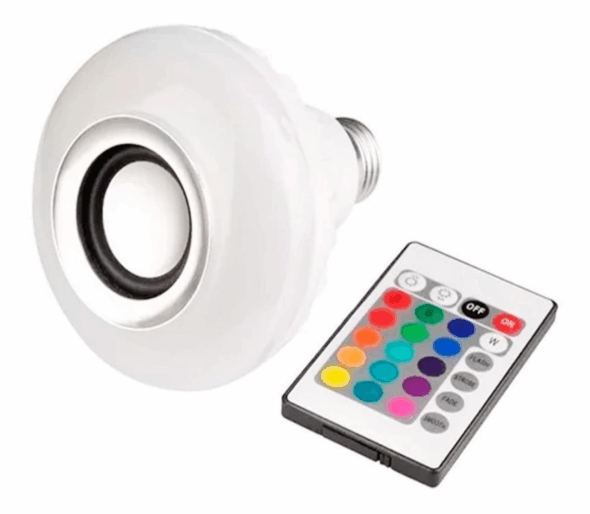LAMPADA BLUETOOTH C/ CONTROLE WJ-L2/ BB-01