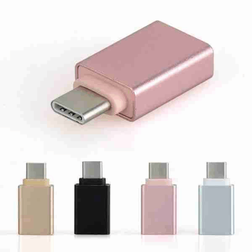 ADAPTADOR OTG TIPO-C X USB FEMEA LE-5543 LELONG