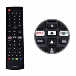CONTROLE TV LG SMART LE-7045 SKY/FBG-8035 FBG-8036 LE-7261 MAX-7603 NETFLI/AMAZO