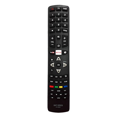 CONTROLE TV SEMP TOSHIBA SMART FBG-8023 SKY-8023 MAXX-8023 YOUTUBE NETFLIX