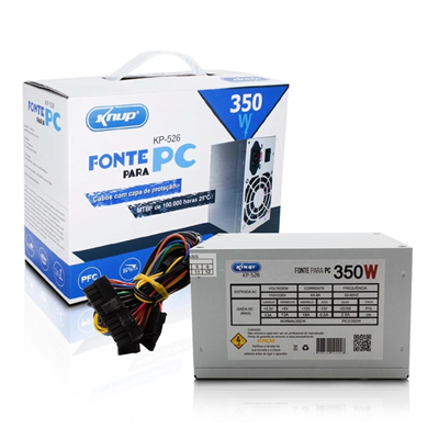 FONTE 350W ATX KP-526 KNUP