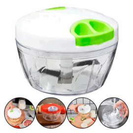 TRITURADOR/CORTADOR MANUAL DE LEGUMES DOMESTICOS 450ML LE-787 LELONG