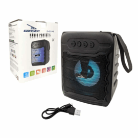 RADIO PORTATIL BLUETOOTH 5.1 USB RADIO FM D-S3148 GRASEP
