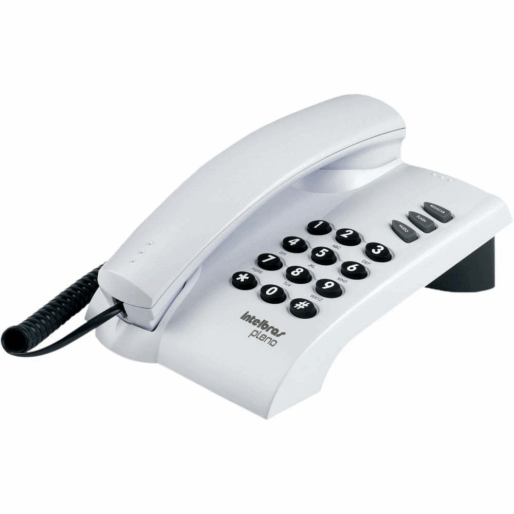 TELEFONE COM FIO PLENO CINZA ARTICO INTELBRAS