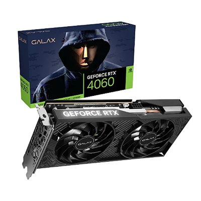PLACA VIDEO NV RTX4060 8GB OC 2X V2 GDDR6 128BIT GALAX 46NSL8MD9NXV