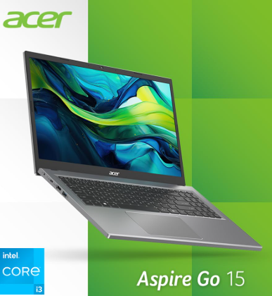 NOTEBOOK ACER ASPIRE GO 15 I3-N305 12° 8G 128GB #