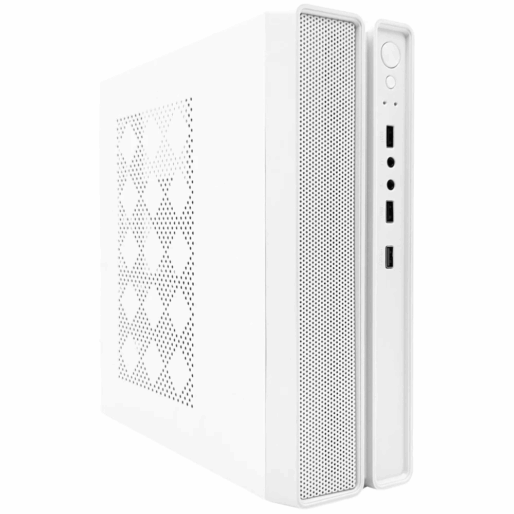 GABINETE SLIM COM FONTE 200W SLIMDESK BG-2002W BRANCO BLUECASE - USB 3.0