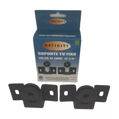 SUPORTE UNIVERSAL FIXO P/ TV 10'' A 70'' R2304 DEFINITY