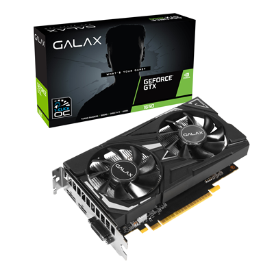 PLACA VIDEO VGA GALAX GEFORCE GTX 1650 EX PLUS 1 CLICK 4GB 28 BITS HDMI/DVI/DISP