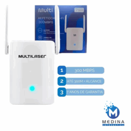REPETIDOR WIFI 300MBPS RE059 MULTI