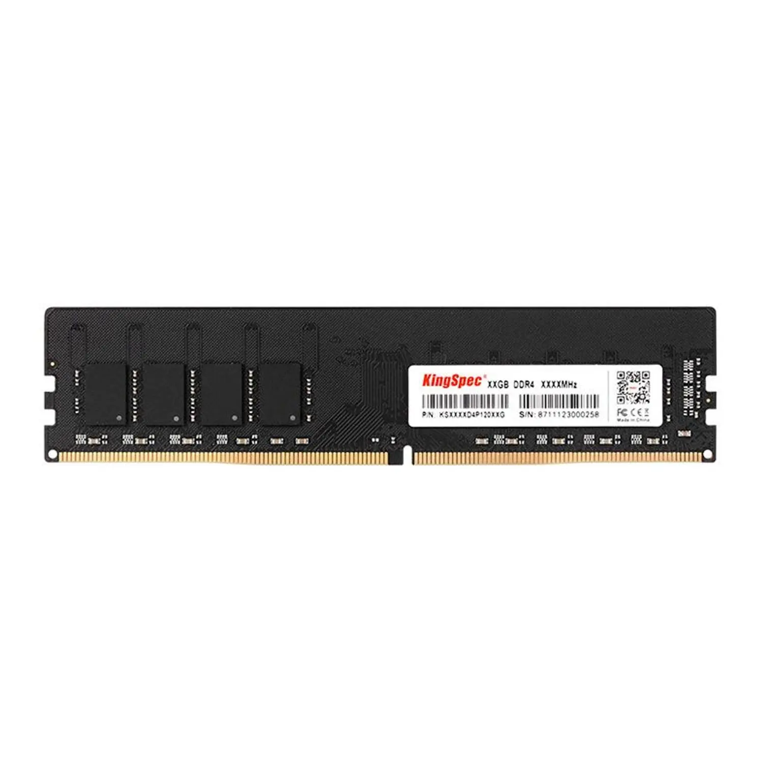 MEM KINGSPEC DDR4 16GB 3200MHZ DIMM PN # KS3200D4P13516G
