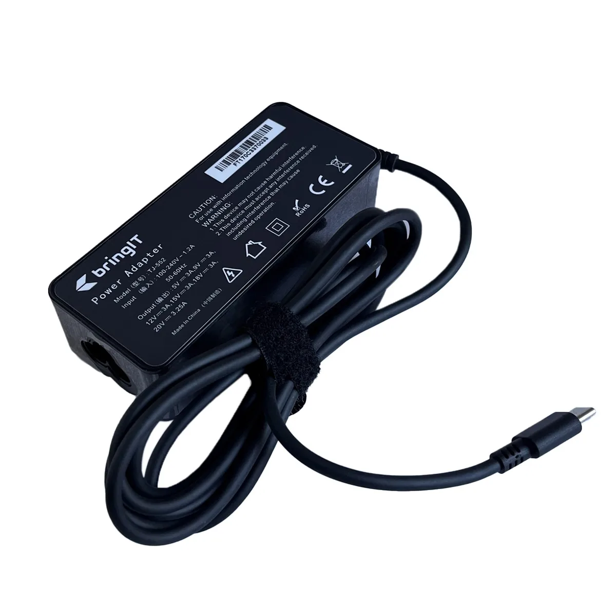 FONTE BRINGIT COMPATÍVEL COM LENOVO Y520 20V 6.75A 135W USB FT171-1