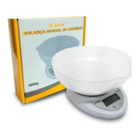 BALANÇA DIGITAL DE COZINHA 5KG BM-A05 B-MAX